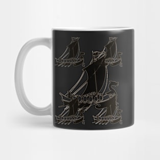 Viking Ships Mug